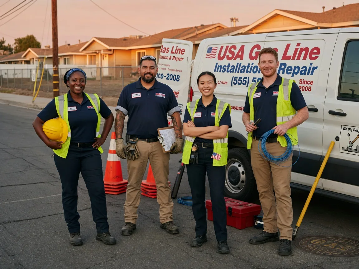 Gas Line Installation company in Magee, MS